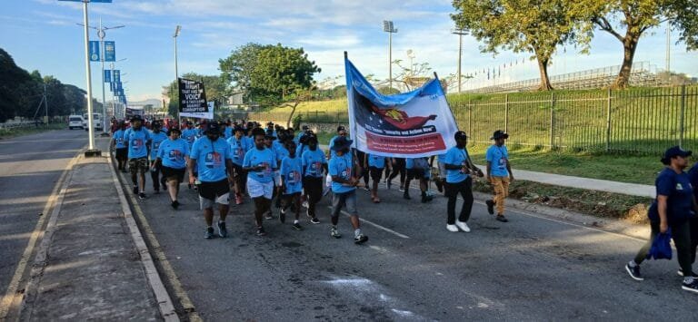 PNGEITI SUPPORTS TIPNG IN THIS YEAR’S WALK AGAINST CORRUPTION.